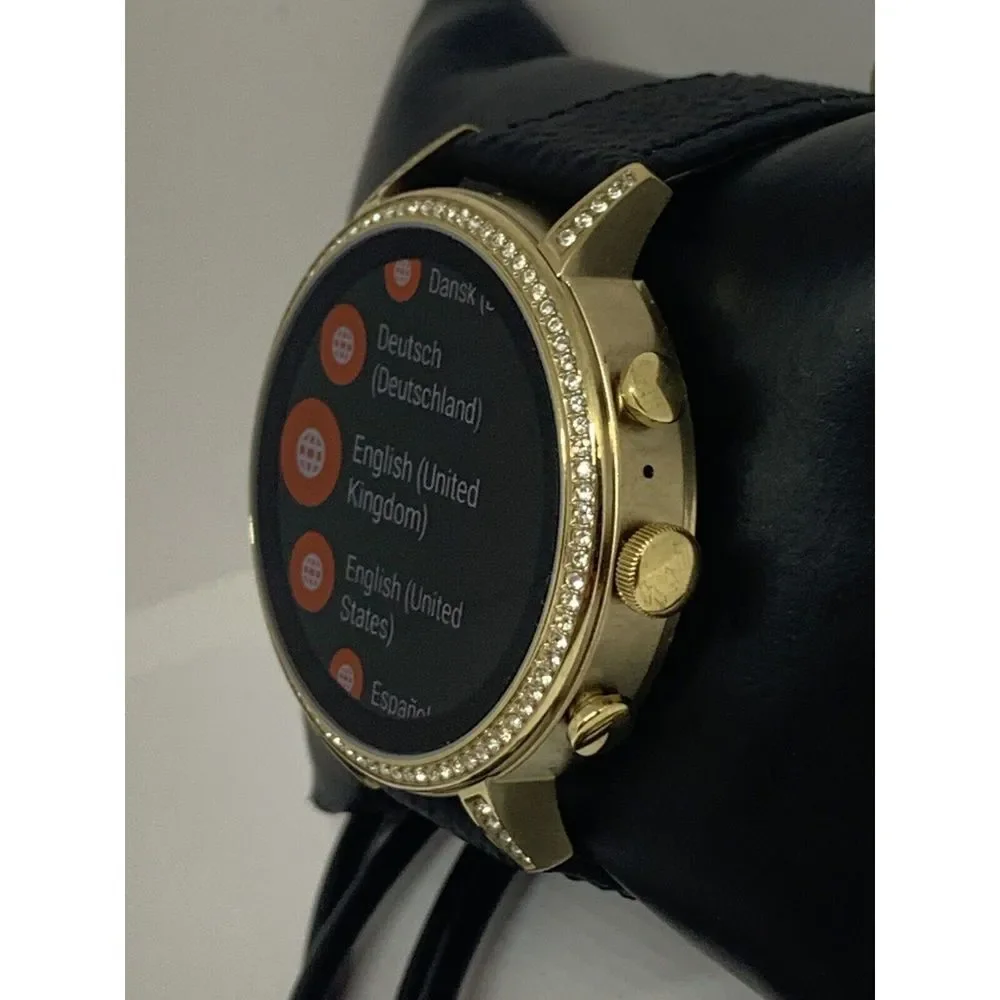 Fossil Gen 4 Authentic Digital Dial Smart Watch Custom Band FTW6012 QT496